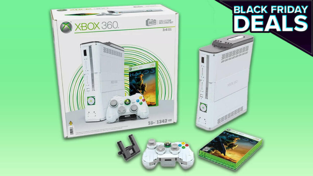 El juego de construcción de réplica oficial de Xbox 360 tiene un 50% de descuento para el Black Friday
