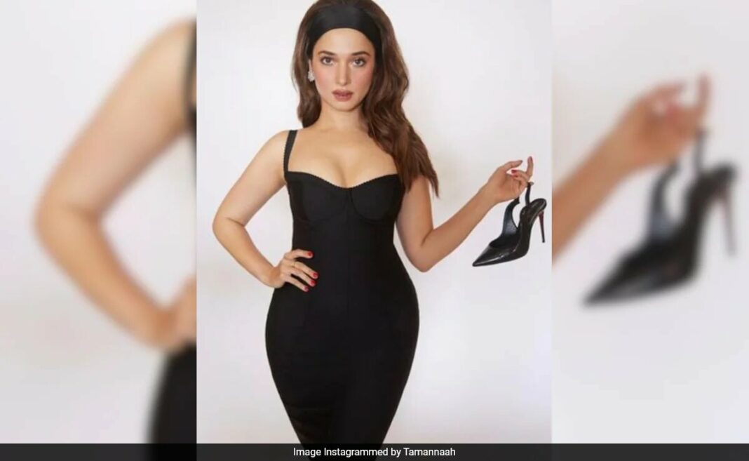 El look retro de Tamannaah recibe un gran amor de Samantha Ruth Prabhu y Rasha Thadani: 