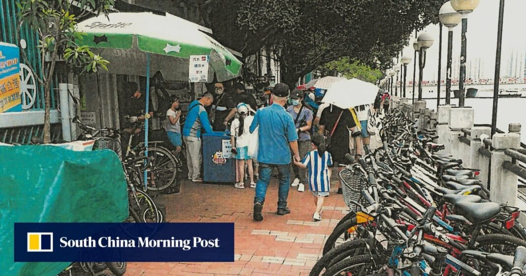 El organismo de control de Hong Kong apunta a las bicicletas que bloquean los caminos alrededor de las instalaciones de ocio
