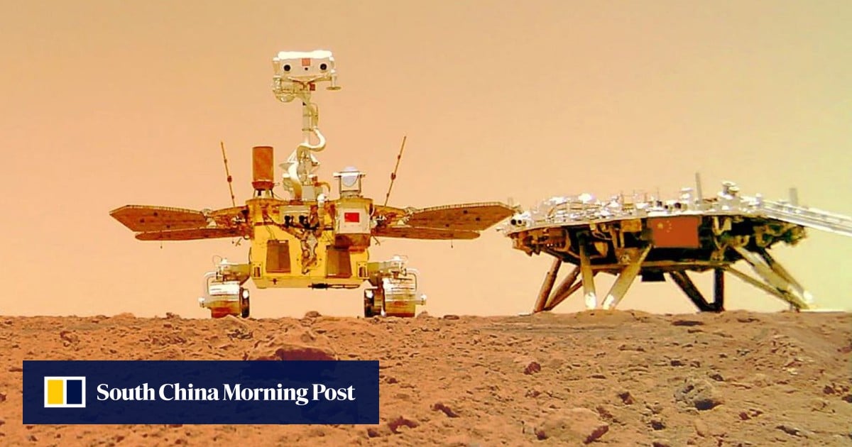 El rover chino Zhurong encuentra evidencia de un antiguo océano en el planeta rojo
