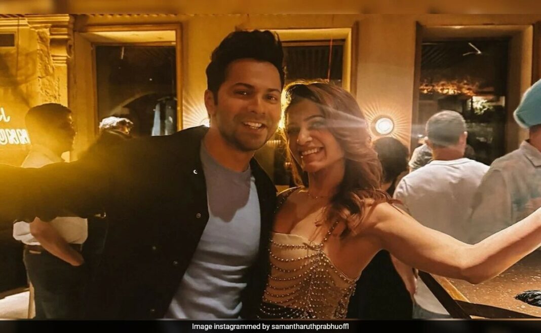 En <i>Ciudadela: Conejito de Miel</i> Success Bash, Samantha Ruth Prabhu y Varun Dhawan bailan <i>Nain Mataka</i>
