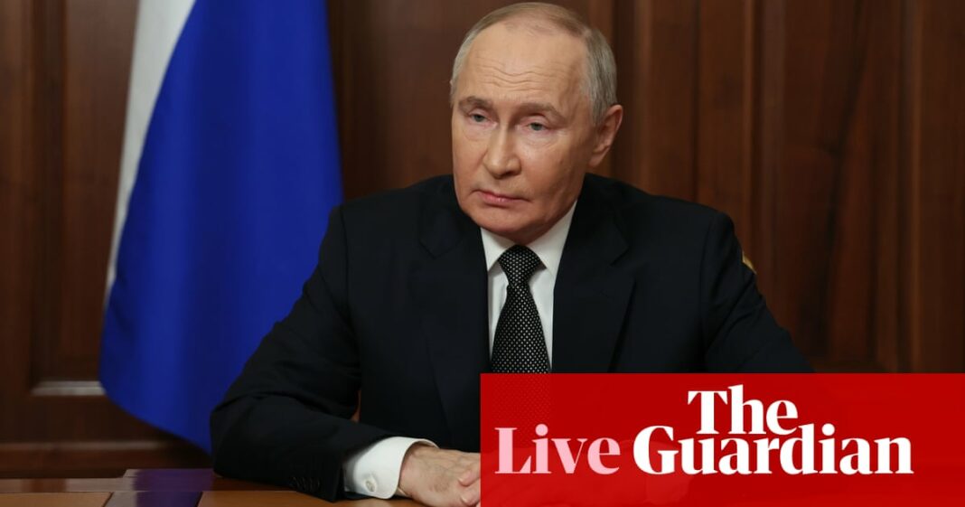 Estados Unidos acusa a Putin de 