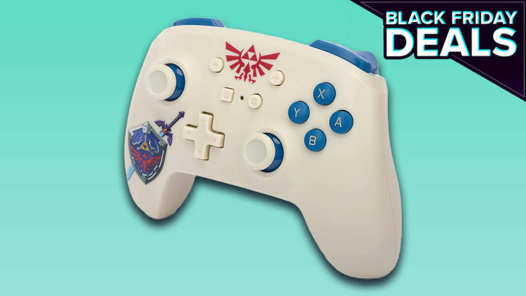 Este controlador inalámbrico oficial con temática de Zelda cuesta solo $ 25 en Amazon para el Black Friday
