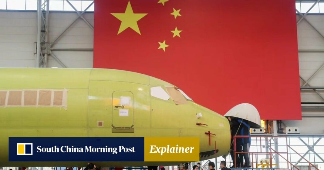 Explicador | Los 4 aviones comerciales de China sin caja: del renombrado C909 al futurista C939
