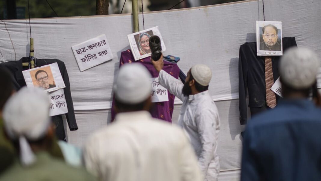 Gran manifestación en Bangladesh advierte que los aliados del primer ministro derrocado planean regresar
