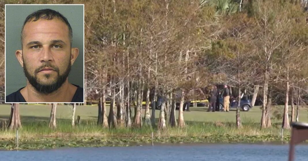 Hombre golpeado con sus propios palos de golf y ahogado en un campo de Florida en un asesinato 