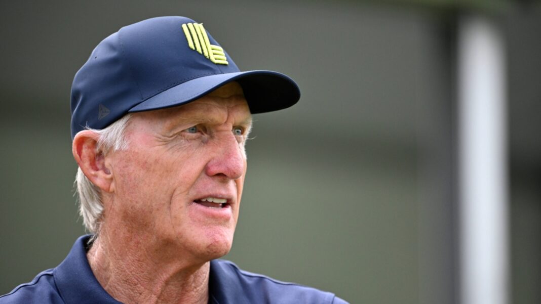 Informe: LIV Golf reemplaza a Greg Norman por Scott O'Neil
