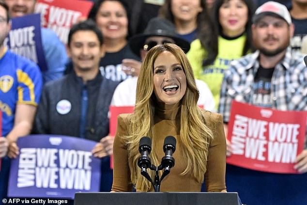 Jennifer López expresó su indignación por la excavación en Puerto Rico expresada en el mitin de Donald Trump en el Madison Square Garden y pidió a los votantes en Nevada que le den a Kamala Harris un 'final de Hollywood'