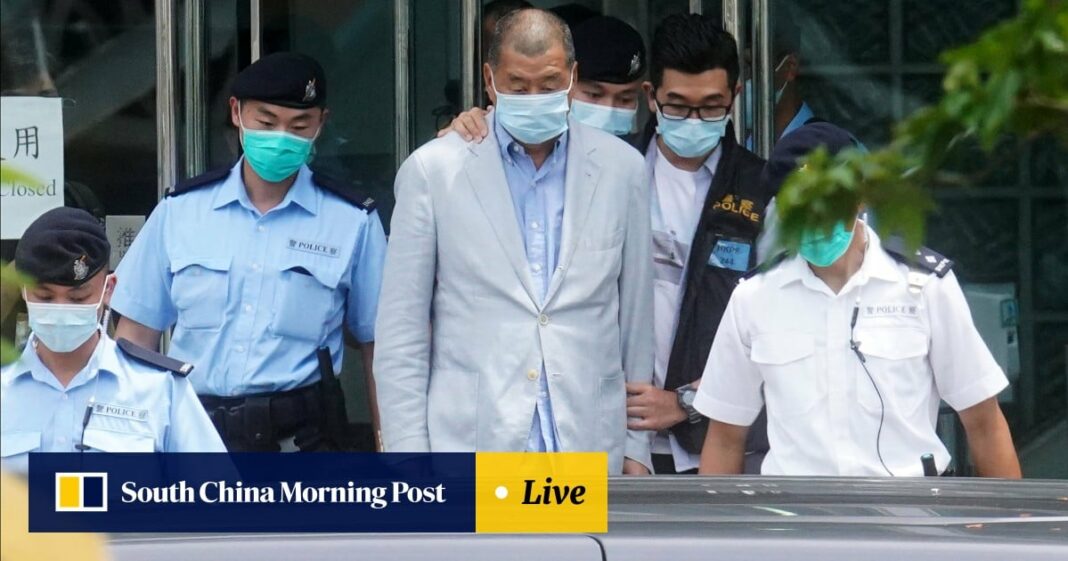 Jimmy Lai de Hong Kong vuelve al estrado de los testigos en el cuarto día del juicio
