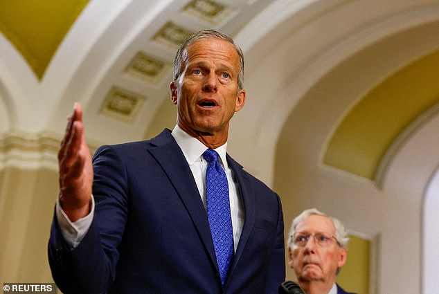 El líder de la minoría del Senado, John Thune, se convertirá en líder republicano del Senado en enero