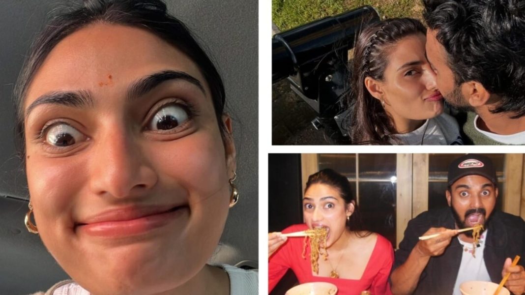 KL Rahul comparte fotos ridículas en una adorable publicación de cumpleaños de su esposa Athiya Shetty; Suniel Shetty lanza lindos emojis. ver fotos
