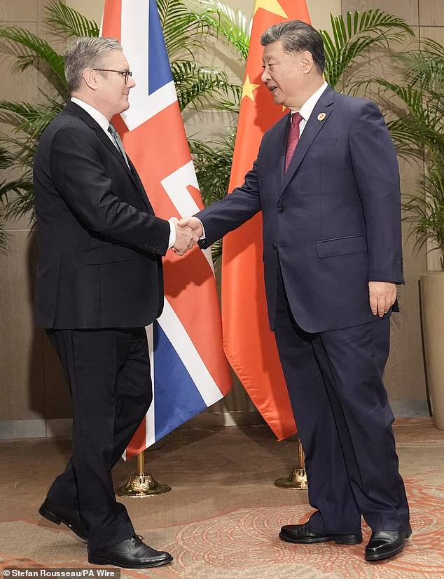 Keir Starmer insistió en que los lazos entre el Reino Unido y China son 