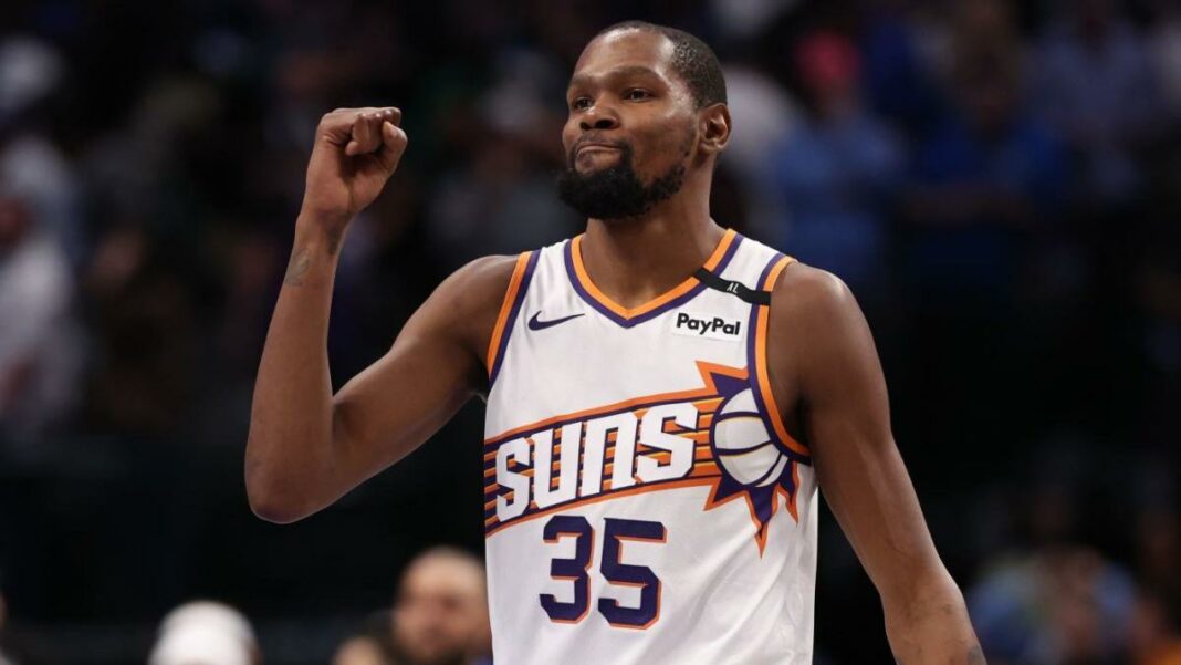 Kevin Durant y los Suns continúan actuando en la cuerda floja en el momento decisivo con una victoria en el último segundo contra los Mavericks de Luka Doncic
