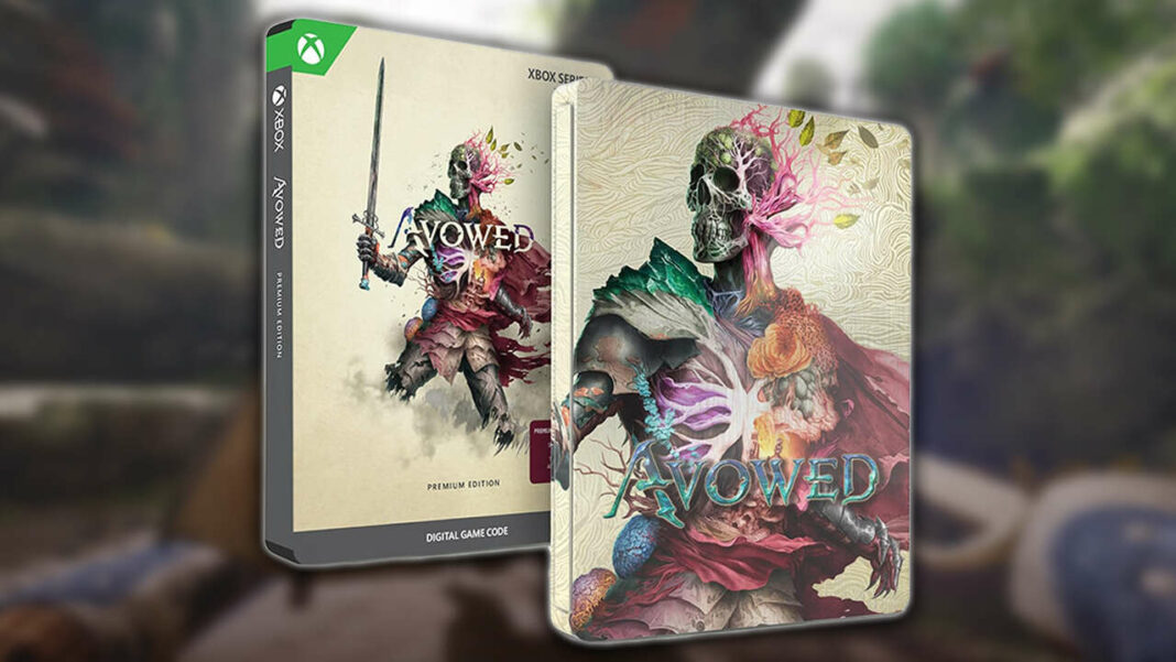 La edición premium de Avowed Steelbook está disponible para pedidos por adelantado y viene con acceso anticipado de cinco días
