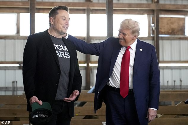 El destacado aliado de Trump, Elon Musk, que ha hecho campaña junto al republicano en las últimas semanas, se benefició de una subida del precio de las acciones de Tesla.