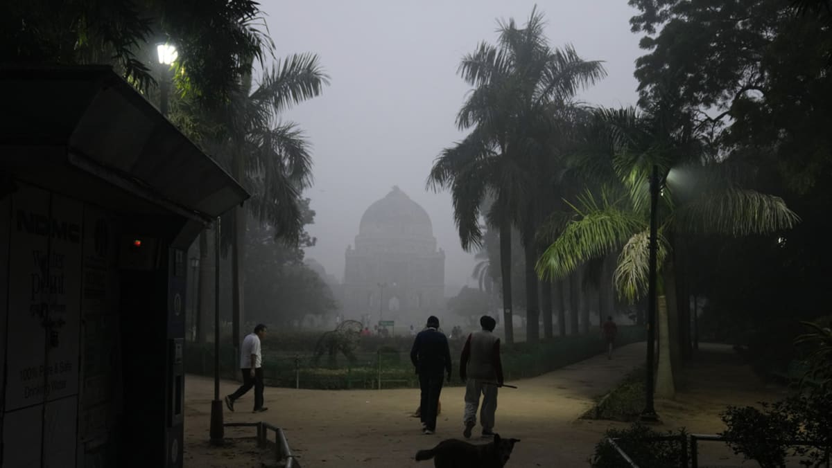 Las escuelas primarias están vacías mientras persiste el smog en la capital india
