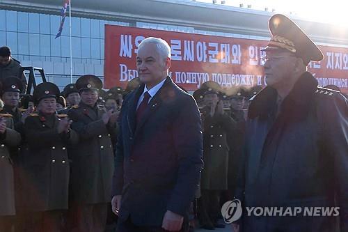 N.K. leader meets Russia&apos;s defense chief, vows continued support for Moscow&apos;s war efforts