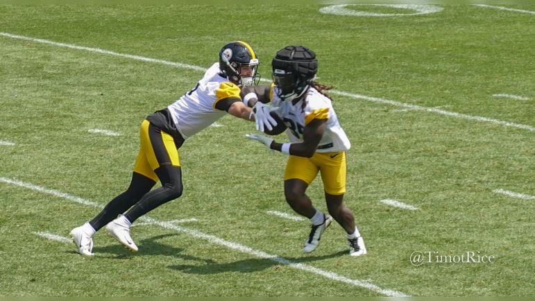 Jonathan Ward Steelers 2024 Training Camp