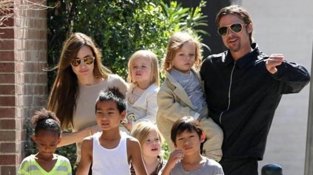 Los hijos de Brad Pitt no han pasado 