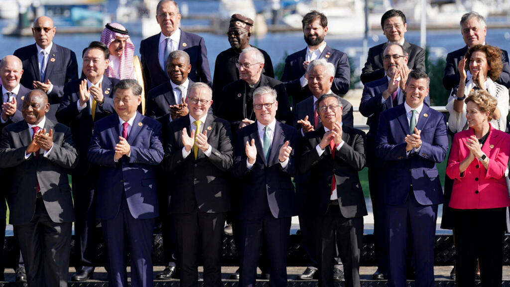 Los líderes del G20 luchan contra las guerras, el clima y la pobreza mientras se avecina el regreso de Trump
