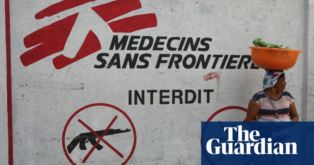 Los trabajadores humanitarios de MSF están 