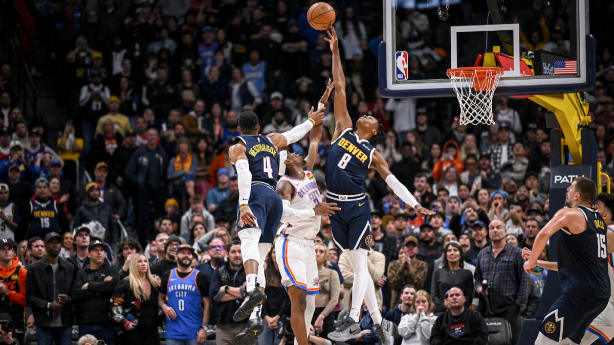 MIRAR: Peyton Watson de los Nuggets bloquea a Shai Gilgeous-Alexander en el timbre para darle al Thunder su primera derrota
