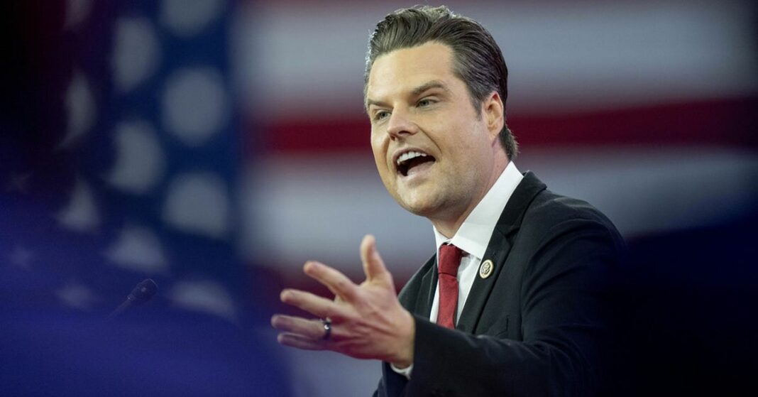 Matt Gaetz dice que no regresará al Congreso de Estados Unidos retirándose como fiscal general
