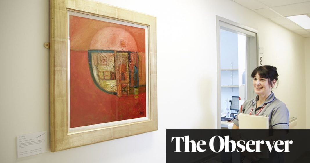 'Me recuerdan que hay vida después del cáncer': cómo las pinturas en los hospitales del NHS ayudan a los pacientes a sentirse mejor
