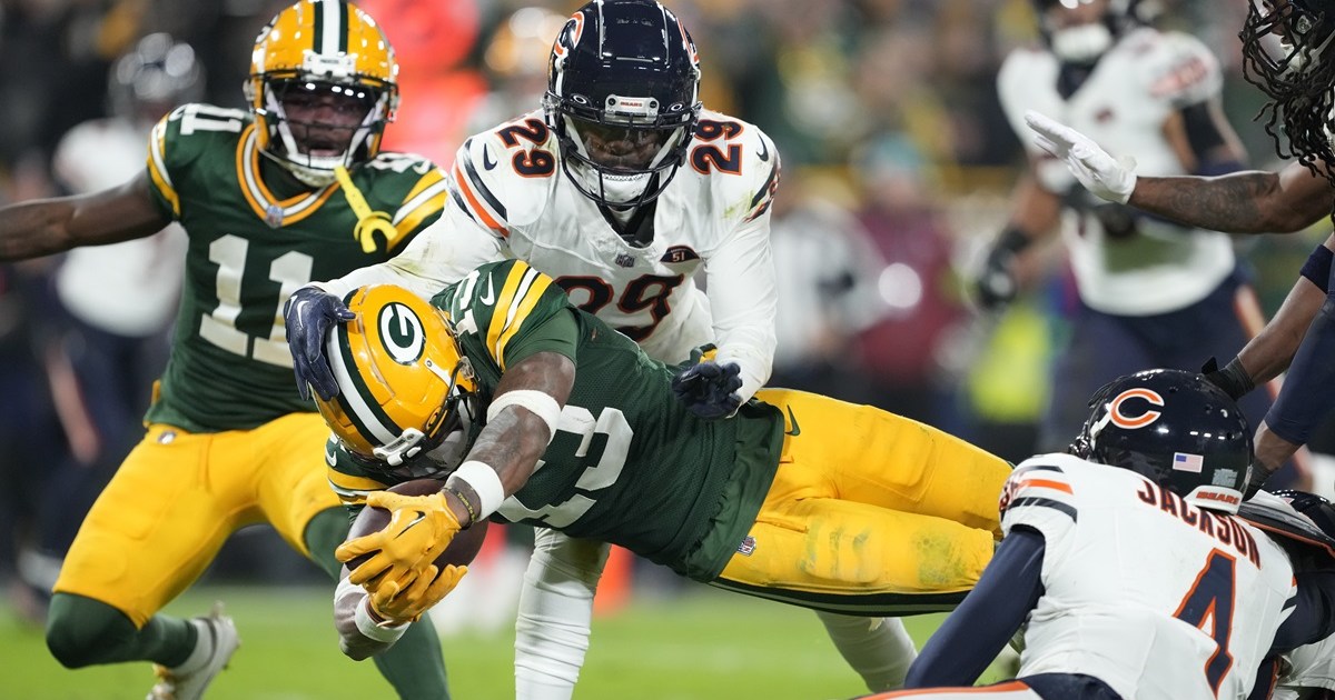 Mira NFL Chicago Bears vs Green Bay Packers hoy gratis: hora, transmisión y canal
