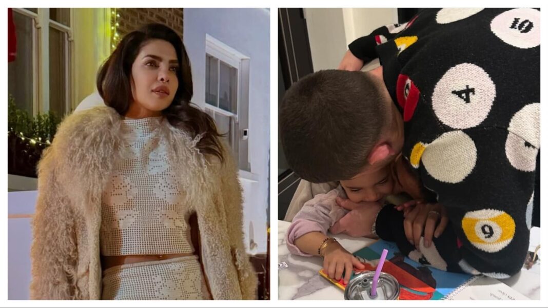 Nick Jonas y Malti se roban la atención en las instantáneas de Priyanka Chopra de las celebraciones de Acción de Gracias
