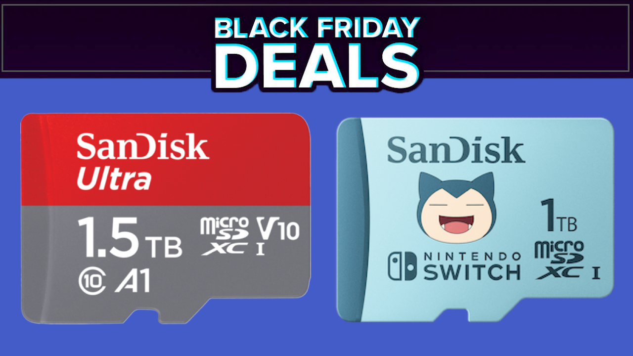 Ofertas de Black Friday Steam Deck y Switch MicroSD: SanDisk 1,5 TB por $ 95 y más
