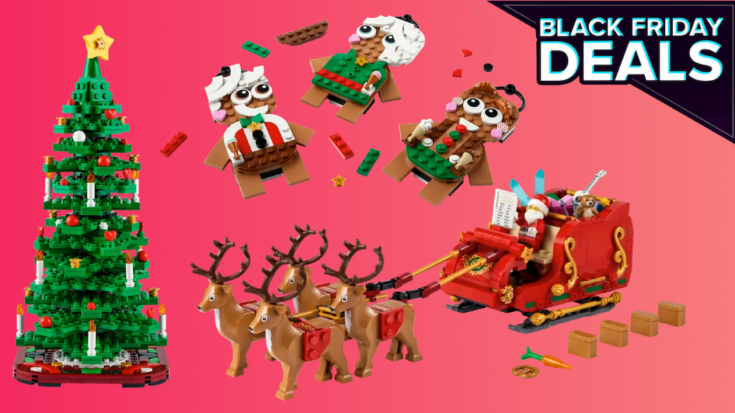 Ofertas de juegos navideños de Lego en Amazon: paquete de 3 adornos de pan de jengibre por $ 8, trineo de Papá Noel por solo $ 28 y más
