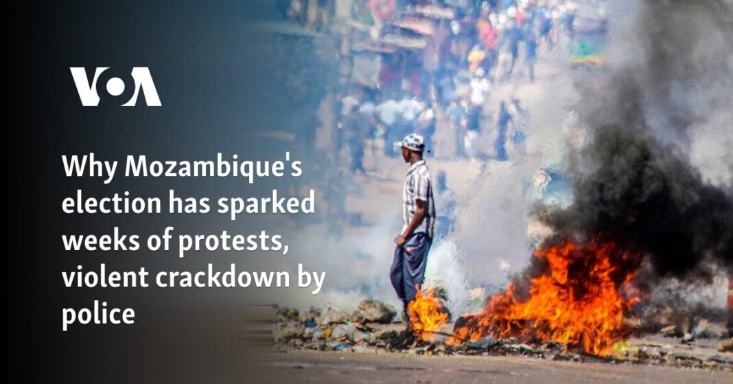 Por qué las elecciones de Mozambique han provocado semanas de protestas y violenta represión por parte de la policía
