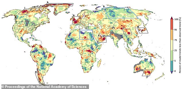 Están apareciendo en todo el mundo olas de calor inexplicables, tan extremas que no pueden explicarse mediante modelos de calentamiento global.