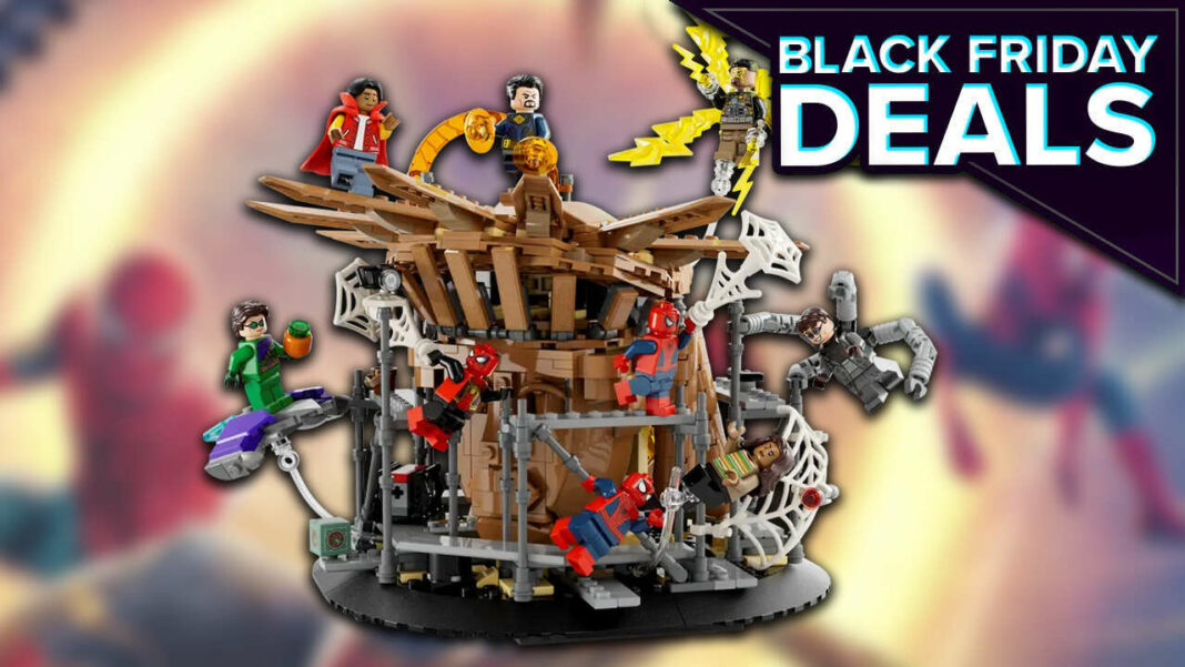 Recrea la épica batalla final de Spider-Man: No Way Home con esta oferta de Lego del Black Friday
