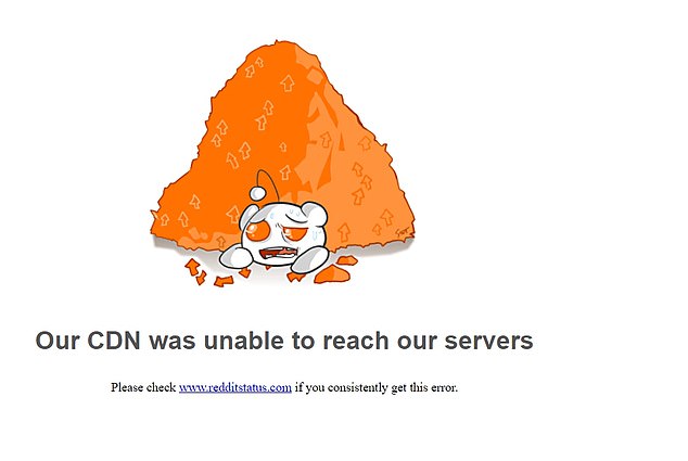 Millones de australianos están furiosos después de que Reddit sufriera una interrupción masiva que dejó a los usuarios de las redes sociales sin poder acceder a la popular plataforma en línea (imagen de archivo en la foto).