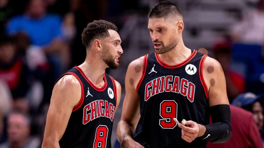 Rumores comerciales de la NBA: los Bulls explorarán acuerdos comerciales entre Zach LaVine y Nikola Vucevic más adelante en la temporada, según informe
