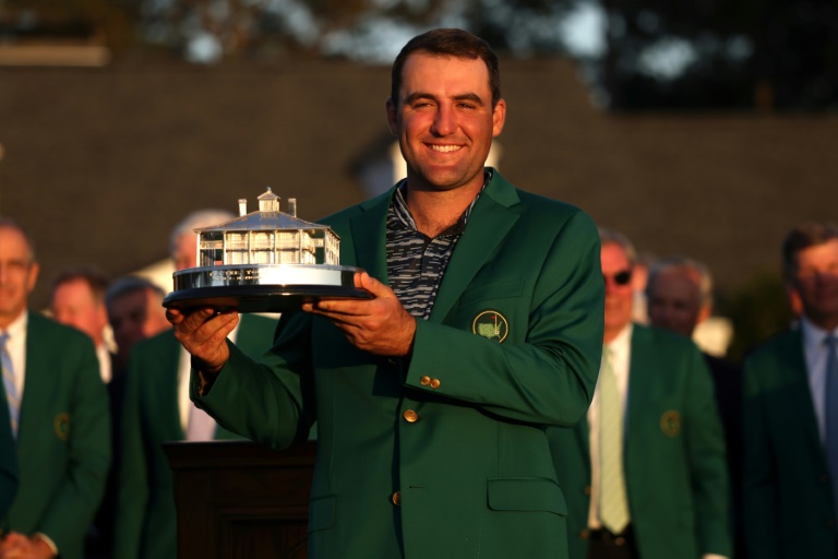 Scottie Scheffler won his second Masters green jacket as well as Paris Olympic gold this season (Gregory Shamus)