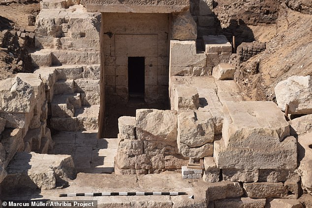 Los arqueólogos han encontrado una entrada secreta en un templo egipcio de 2.000 años de antigüedad. Es un impresionante ejemplo de 