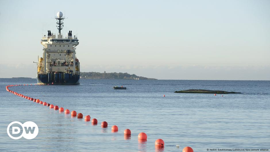 Se rompe el cable de datos submarino entre Alemania y Finlandia
