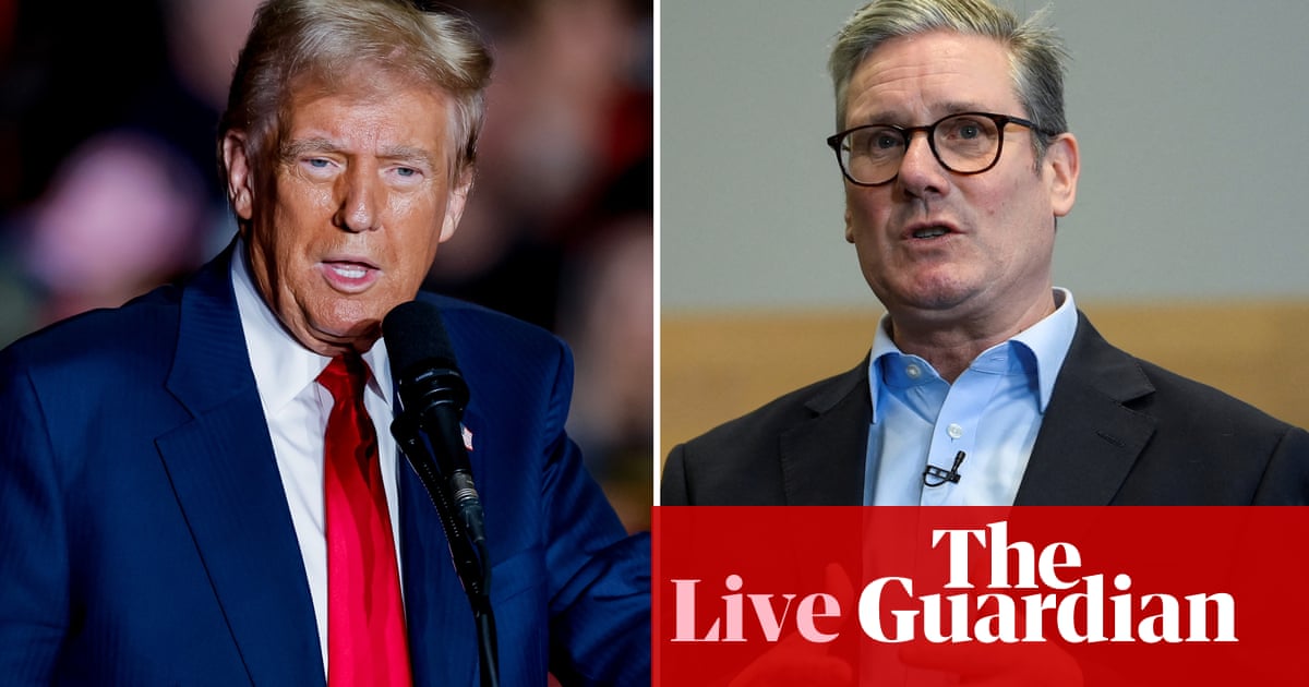 Starmer felicita a Trump y dice "estamos hombro con hombro" – UK Political Live
