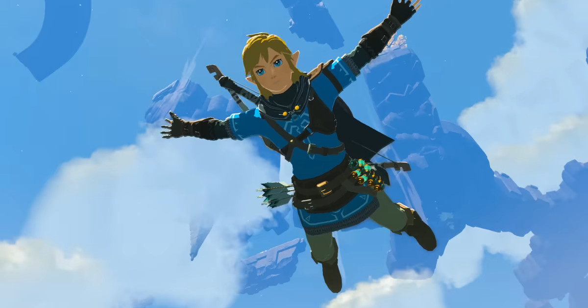 A screenshot featuring Link from The Legend of Zelda: Tears of the Kingdom.