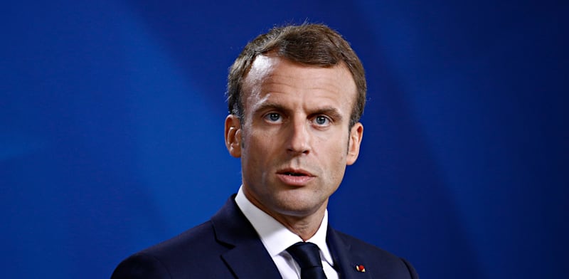 Emmanuel Macron  credit: Shutterstock/Alexandros Michailidis