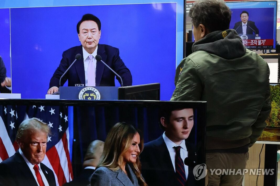 Yoon to convene emergency security, economic meeting to discuss Trump's return