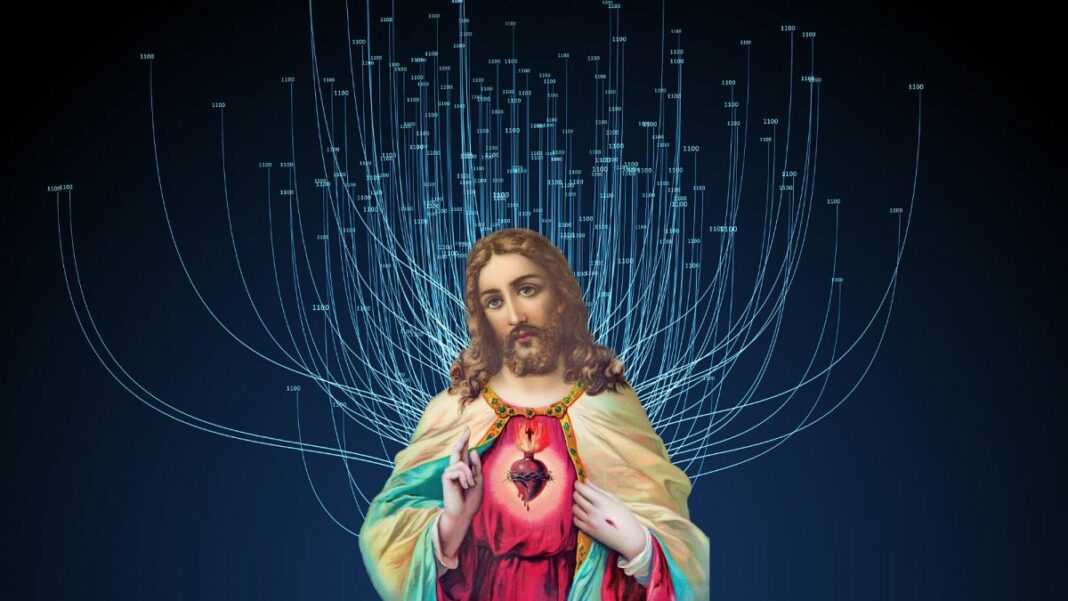 ¡Hijo de robot! El holograma de AI Jesús toma confesionarios en una iglesia suiza
