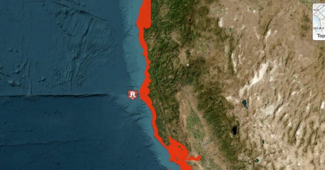 Alerta de tsunami emitida tras terremoto en California
