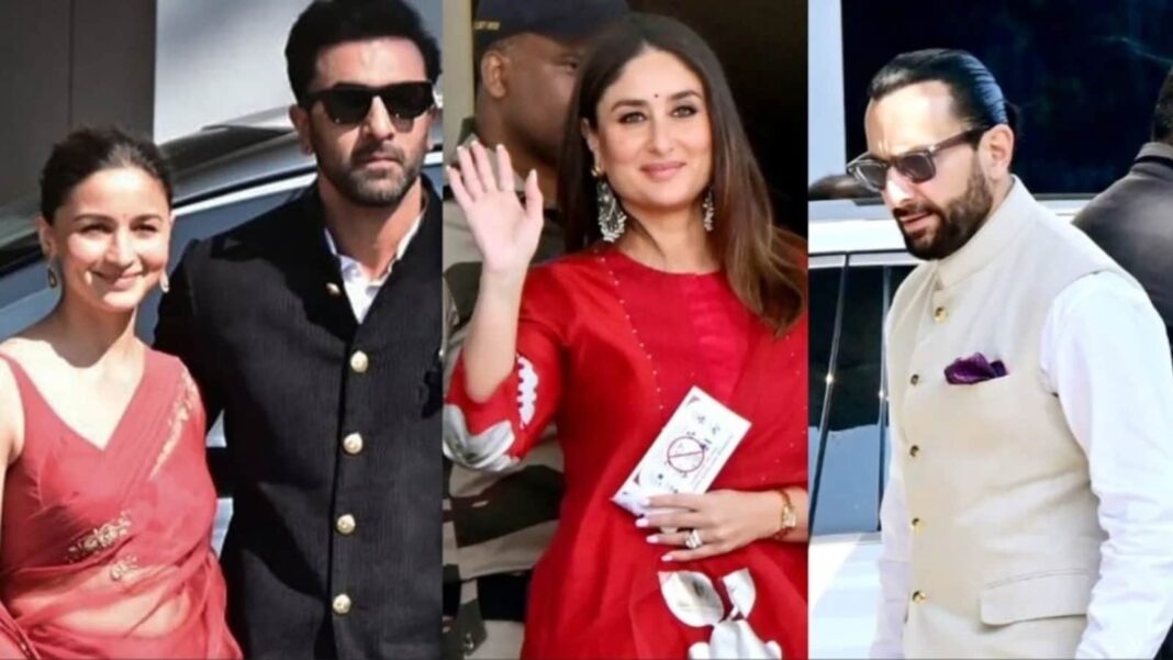 Alia Bhatt-Ranbir Kapoor, Kareena Kapoor-Saif Ali Khan parten hacia Delhi para invitar al primer ministro Modi al festival de cine de Raj Kapoor. Mirar
