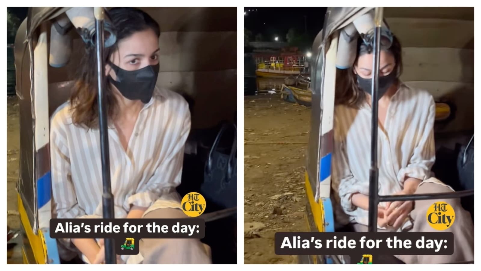 Alia Bhatt abandona su flota de autos de lujo para dar un paseo rápido en auto. Mirar
