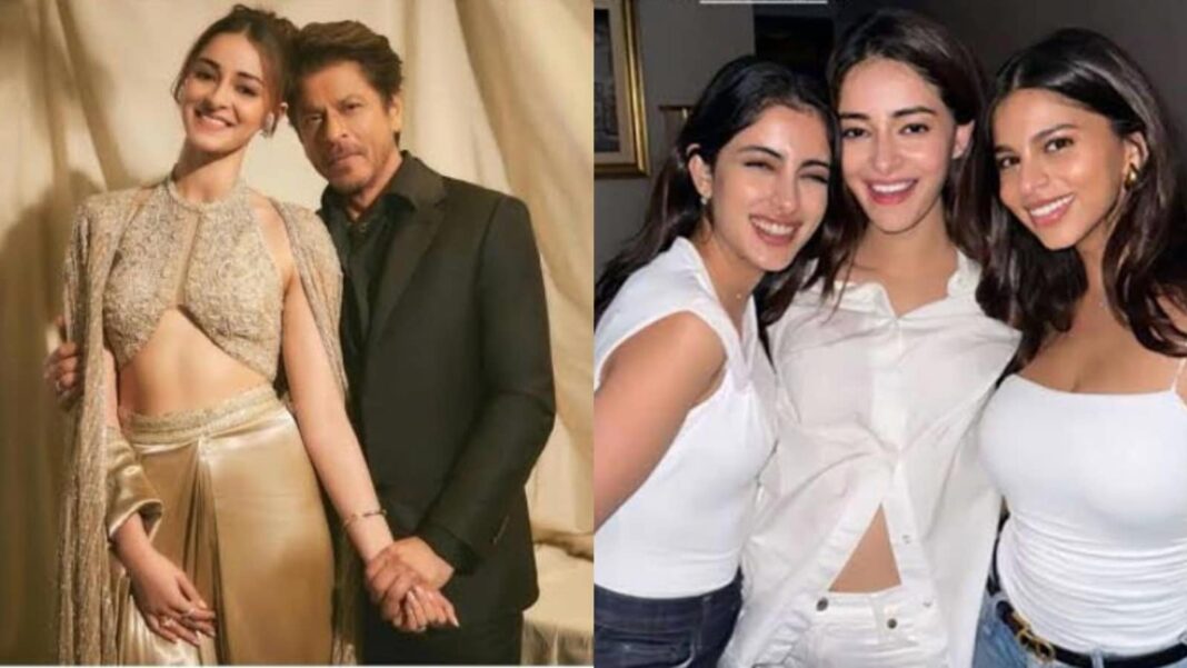 Ananya Panday habla sobre la fiesta con Shah Rukh Khan, Suhana Khan, Navya y Shanaya en Mannat
