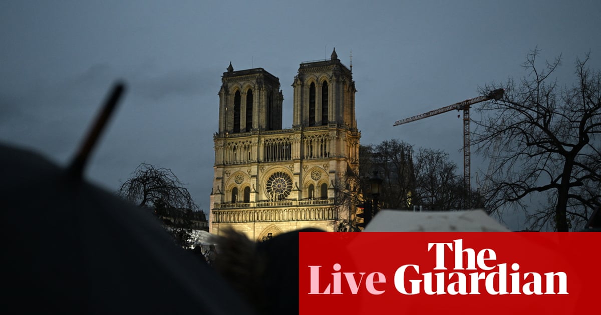 Canción, oración y homenaje marcan la reapertura de la catedral de Notre Dame, como sucedió
